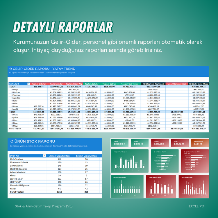 EXCEL ERP - TEK EXCEL İLE TÜM ŞİRKETİ YÖNETİN!