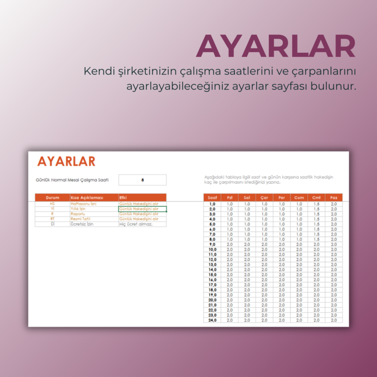 PERSONEL PUANTAJ PROGRAMI - v3