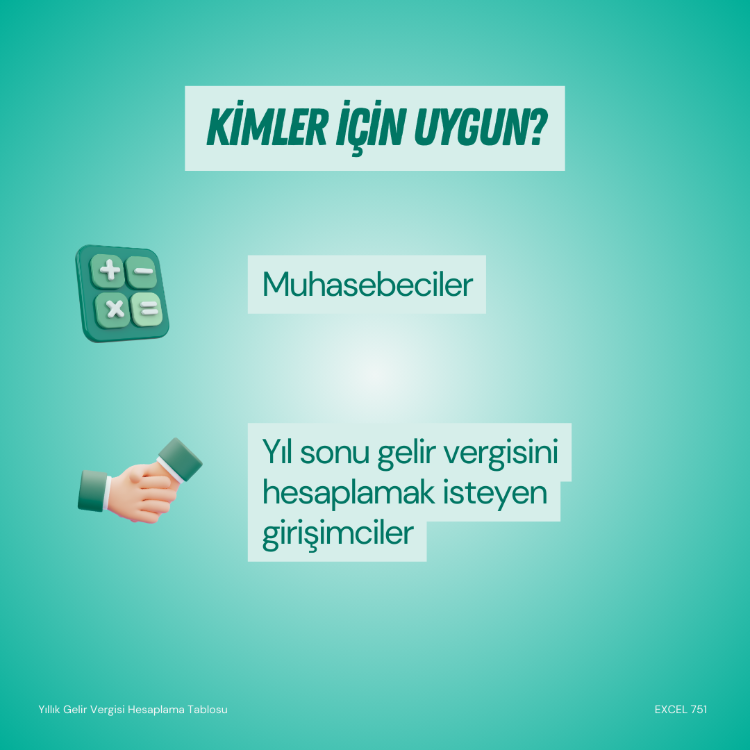 YILLIK GELİR VERGİSİ HESAPLAMA