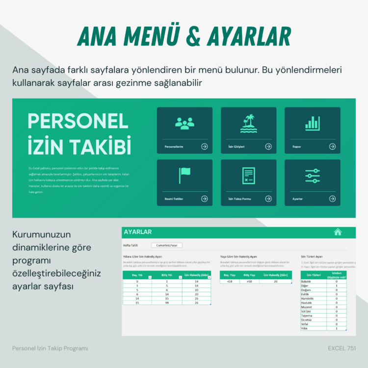 PERSONEL İZİN TAKİBİ PROGRAMI