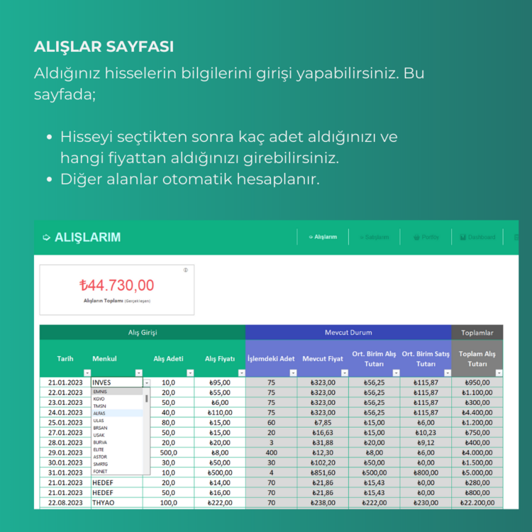 BORSA TAKİP PROGRAMI (v3)