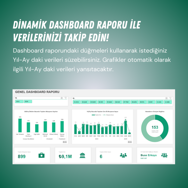 EXCEL - HASTA RANDEVU TAKİP PROGRAMI