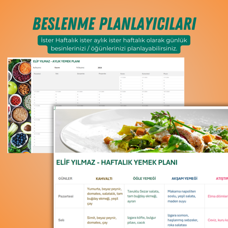 EXCEL - FITNESS TAKİP ŞABLONU