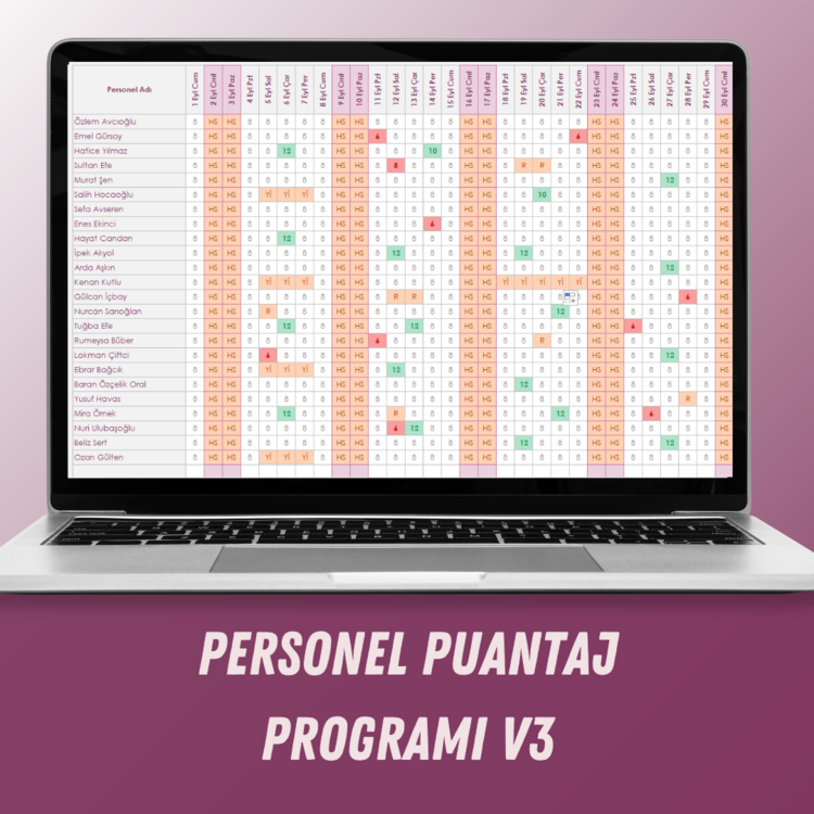 PERSONEL PUANTAJ PROGRAMI - v3