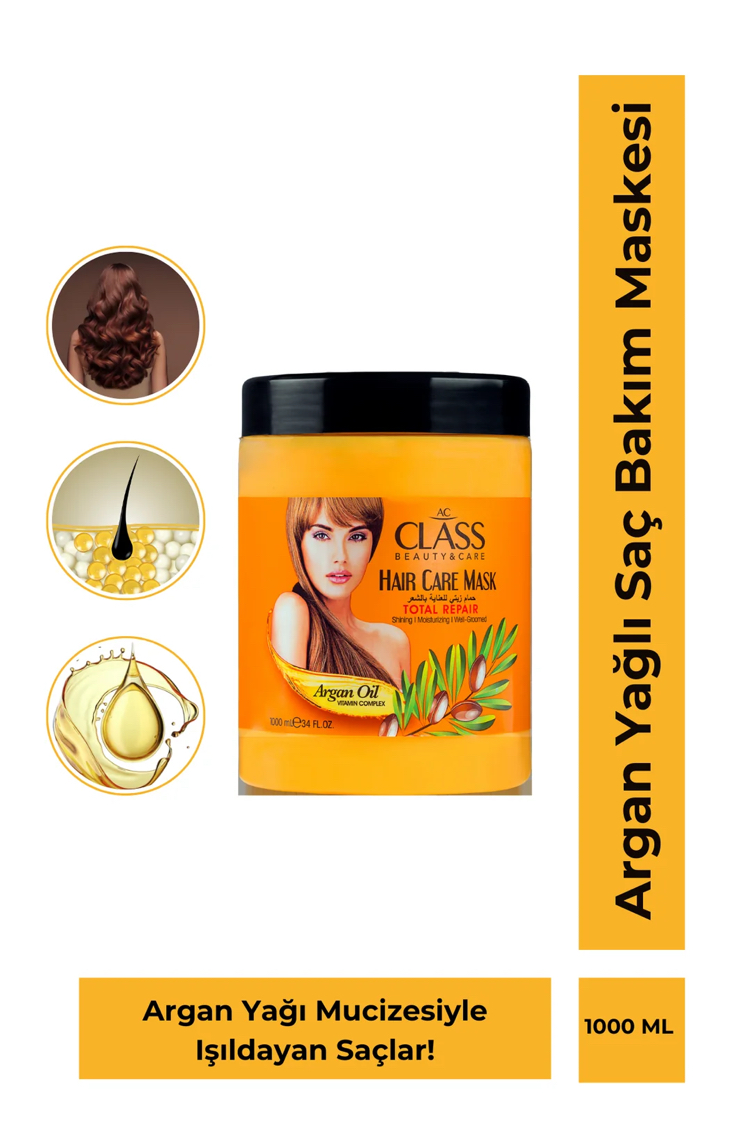 Class 1000 ML Argan Özlü Saç Bakım Maske