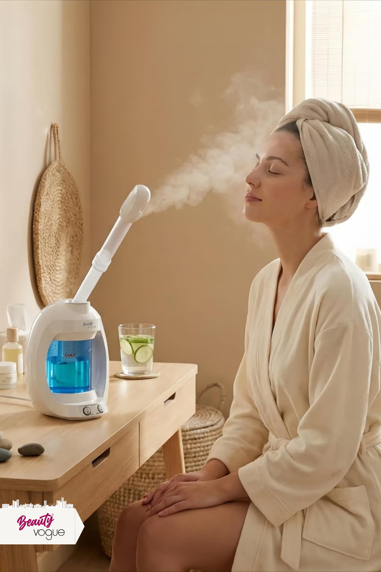 Beauty Vogue Masaüstü Vapozon Yüz Cilt Buhar Makinesi Ozonlu Cilt Bakımı Profesy