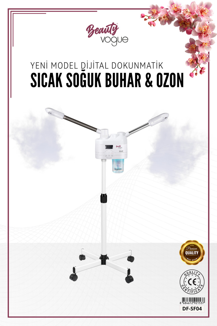 Çift Başlıklı Sıcak & Soğuk Buhar Ve Ozon Makinesi