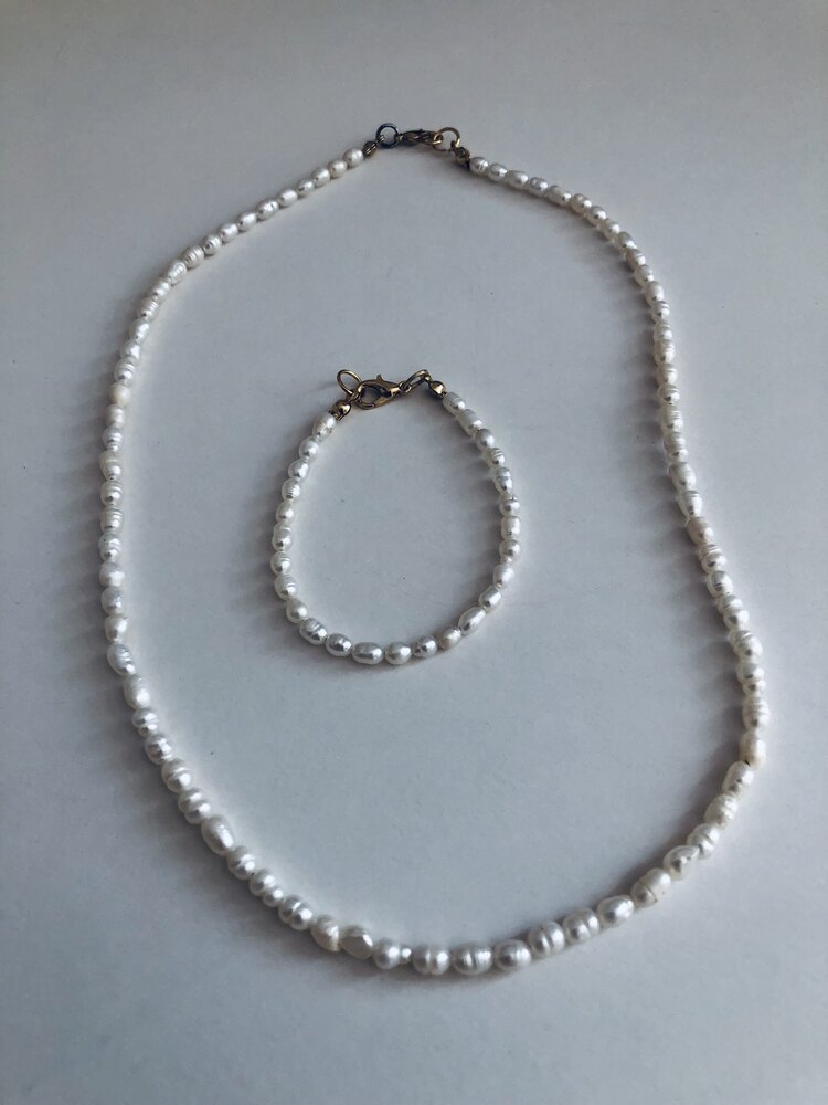 Barok İnci Set