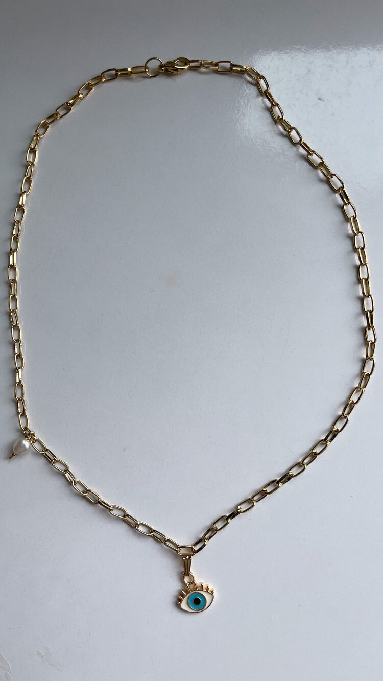 Pearl-Eye Necklace | Kolye