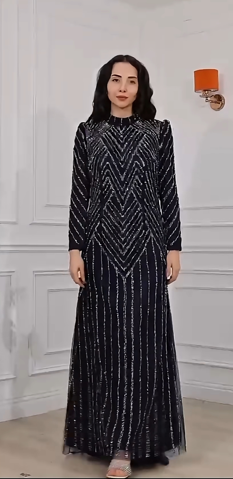 Taşlı abiye