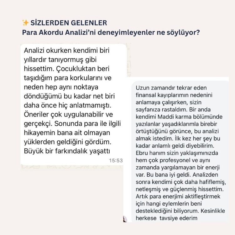 PARA AKORDU ANALİZİ