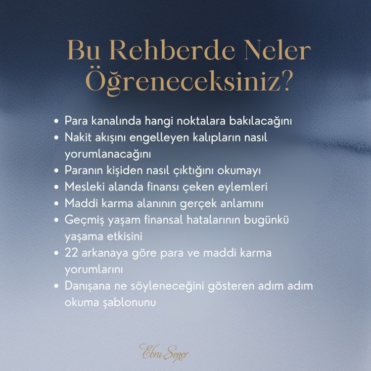 Para Kanalı ve Maddi Karma Temel Kursu