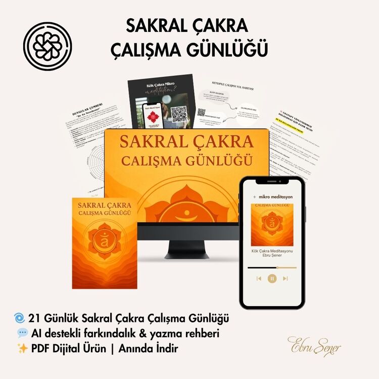 Yapay Zeka Destekli Sakral Çakra Çalışma Günlüğü