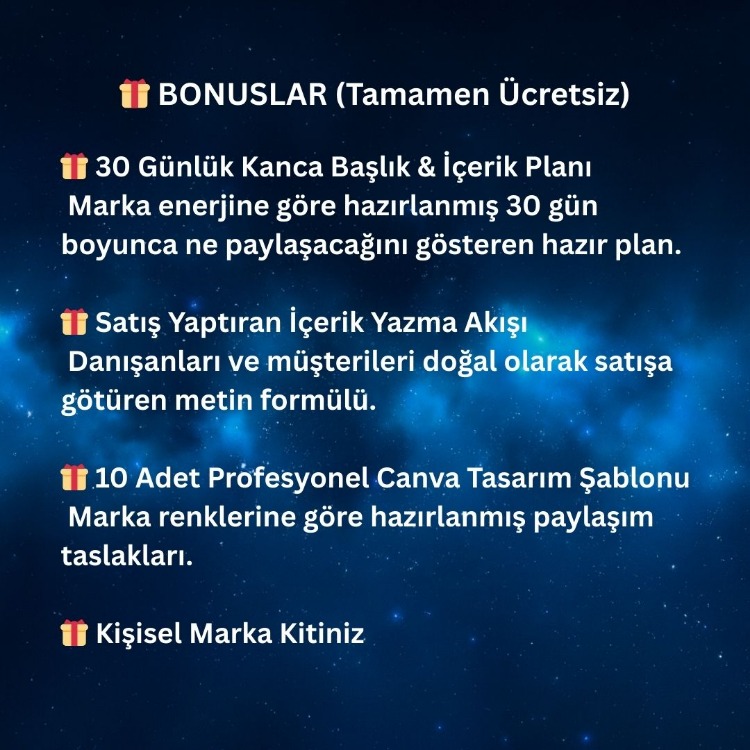 KİŞİSEL MARKA MATRİSİ ANALİZİ
