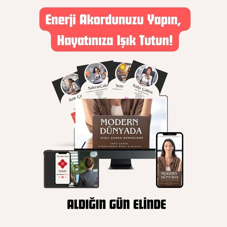 Modern Dünyada 7 Çakra Akoru Seti