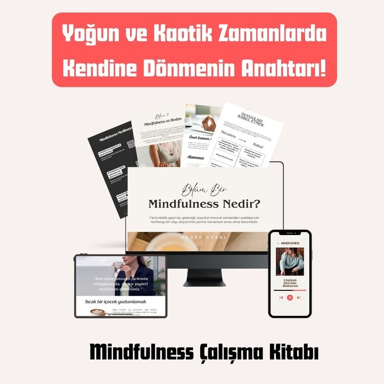 Mindfulness Çalışma Kitabı: Zihinsel Denge ve Duygusal Dönüşüm İçin Rehberiniz