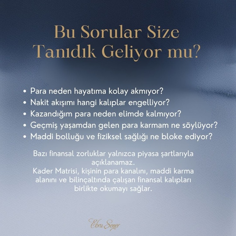 Para Kanalı ve Maddi Karma Temel Kursu