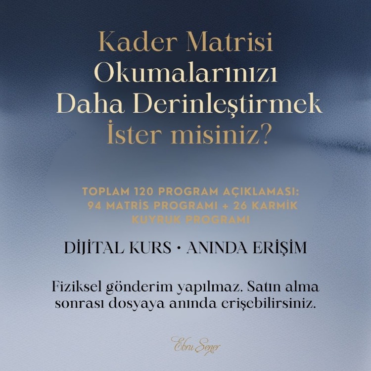 Temel Kurs: Kader Matrisinde 120 Program