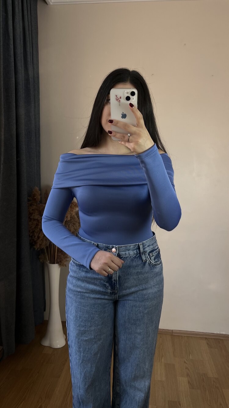 Zra Bodysuit Mavi