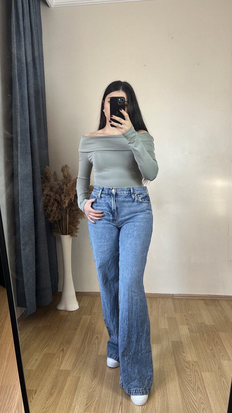 Zra Bodysuit Yeşil