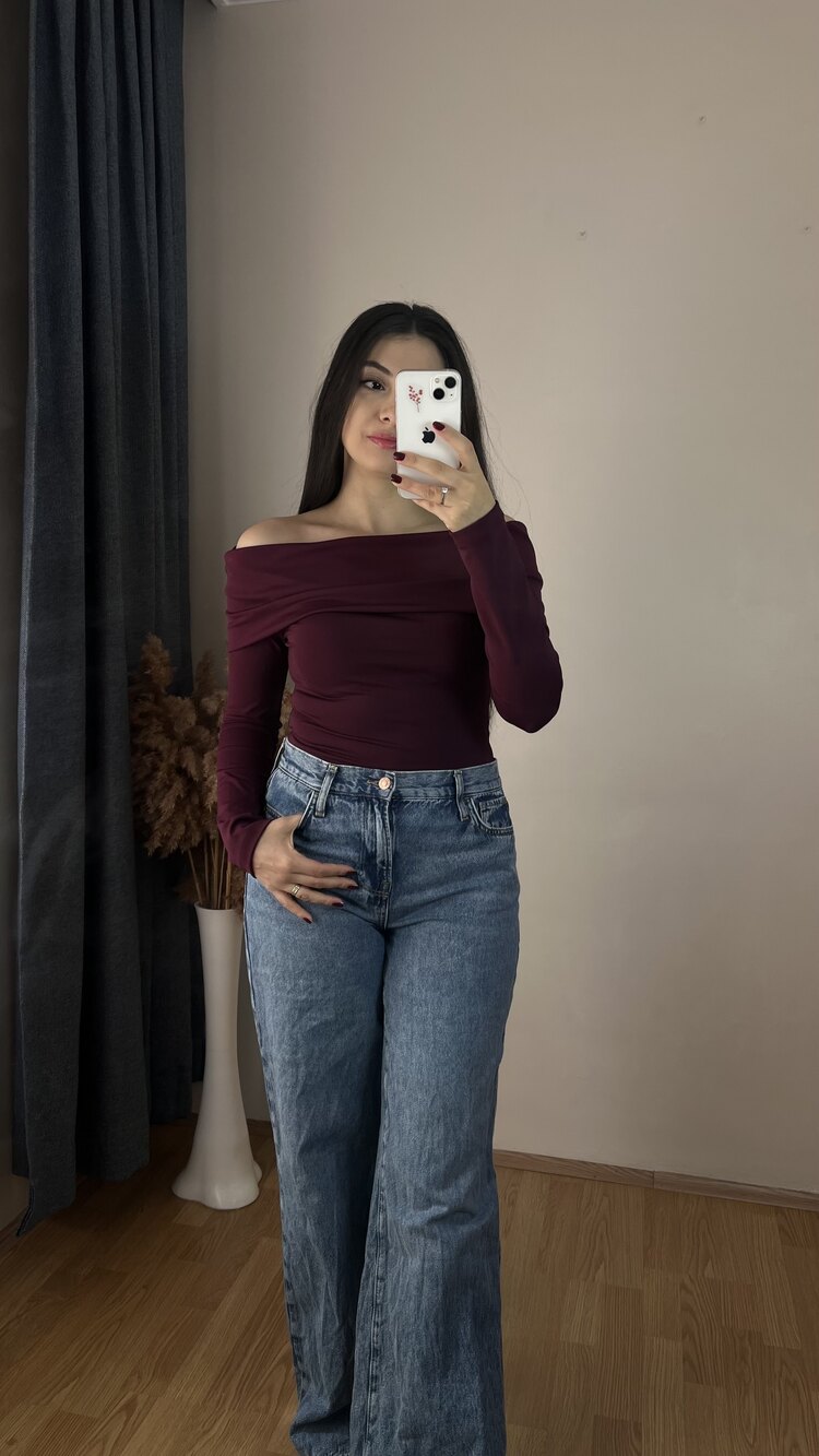 Zr Bodysuit Bordo