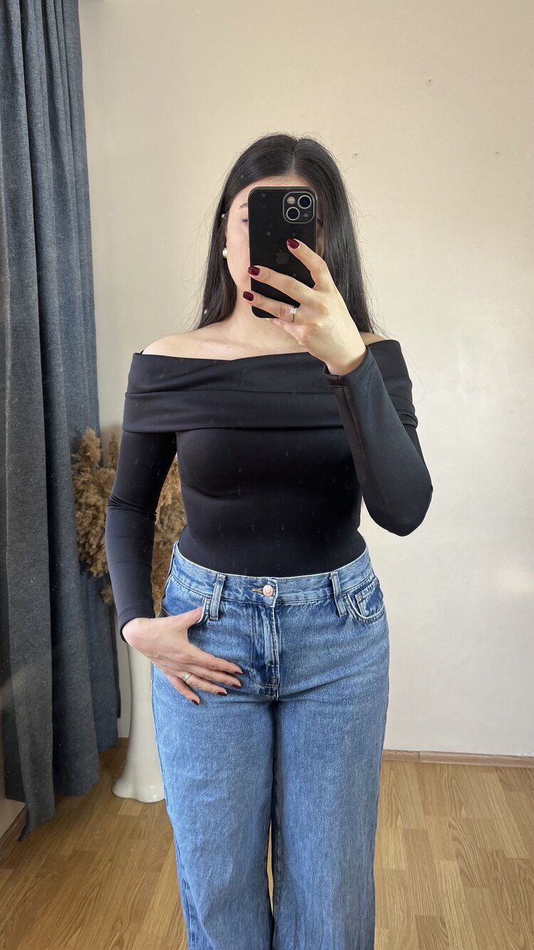 Zra Bodysuit Siyah
