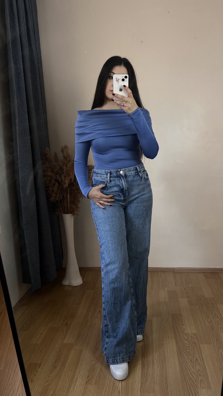 Zra Bodysuit Mavi