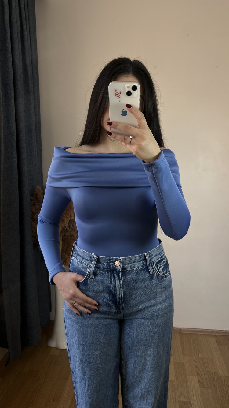Zra Bodysuit Mavi