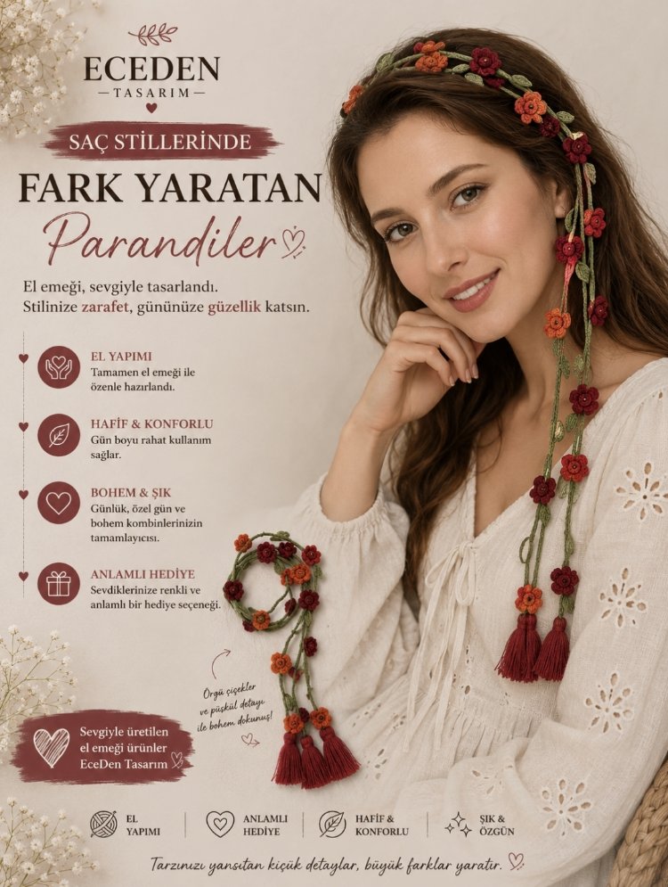Saç Stillerinde Fark Yaratan Dokunuş: EceDen Tasarım Parandiler ✨