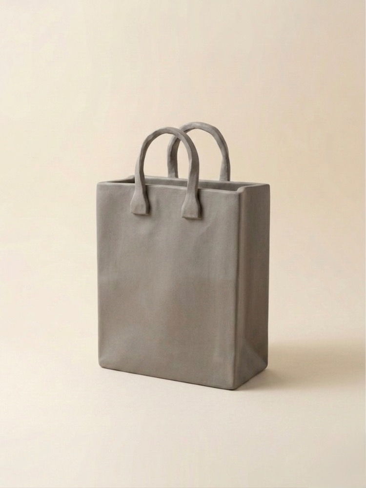 Paper Bag Vase Template: DIY Slab Building Pottery (Printable PDF Download A4 size)