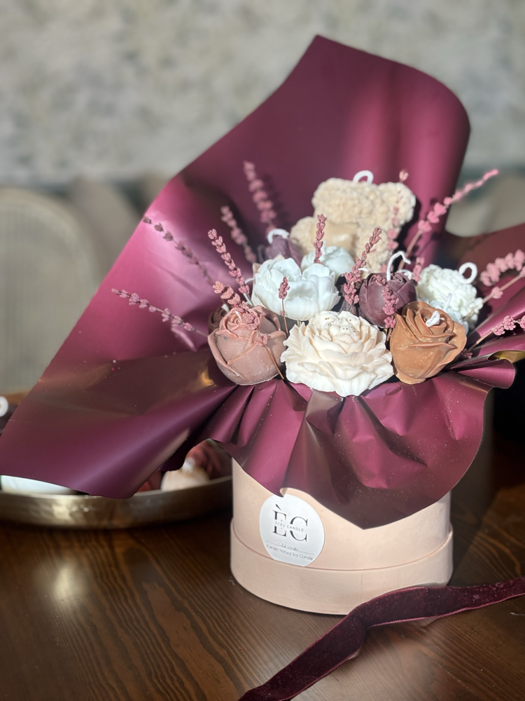 Floral Candle Bouquet 