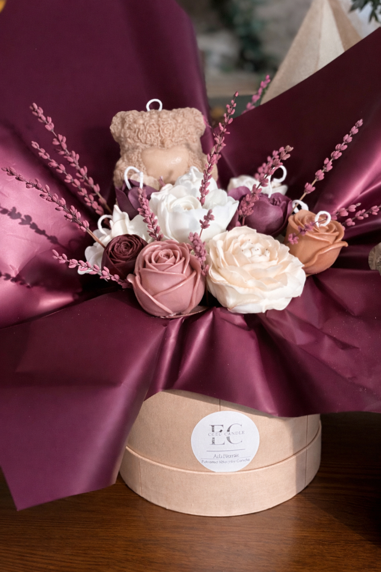 Floral Candle Bouquet 