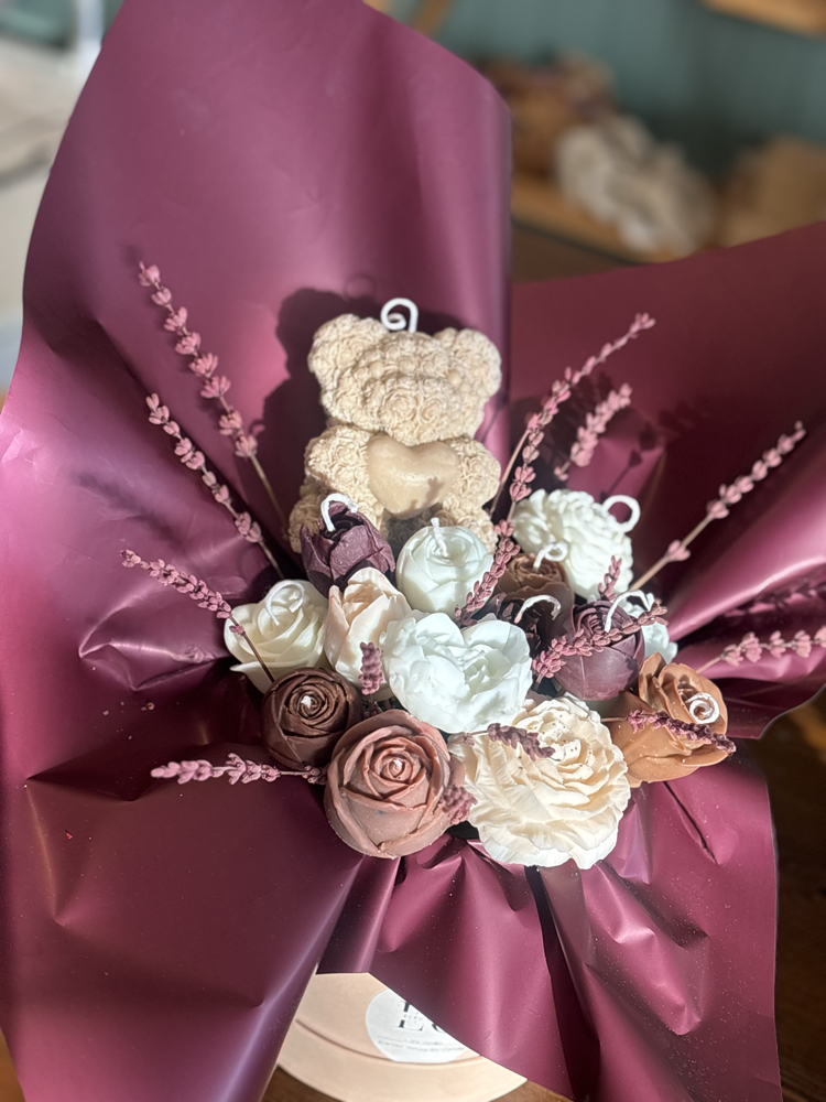 Floral Candle Bouquet 