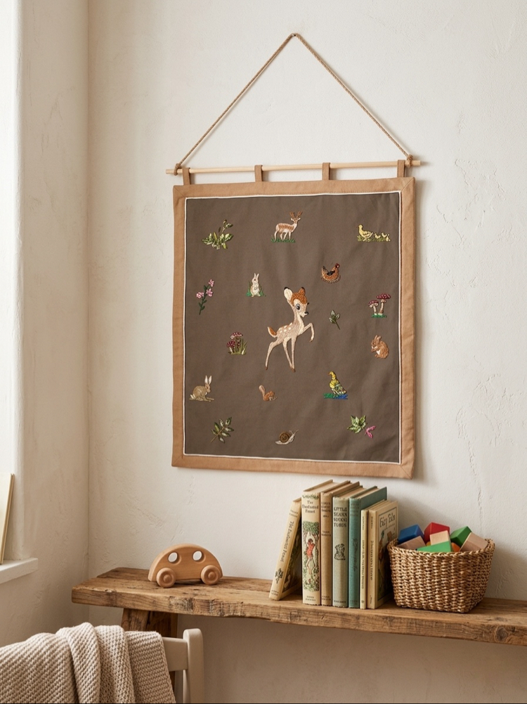  Bambi ve Orman Dostları Duvar Panosu
