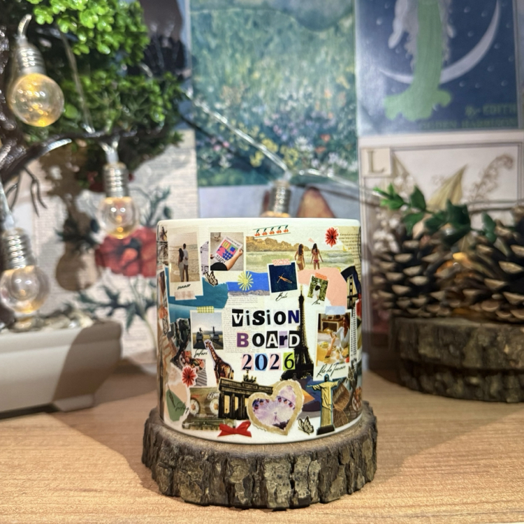 Vision Board kişiye özel kupa
