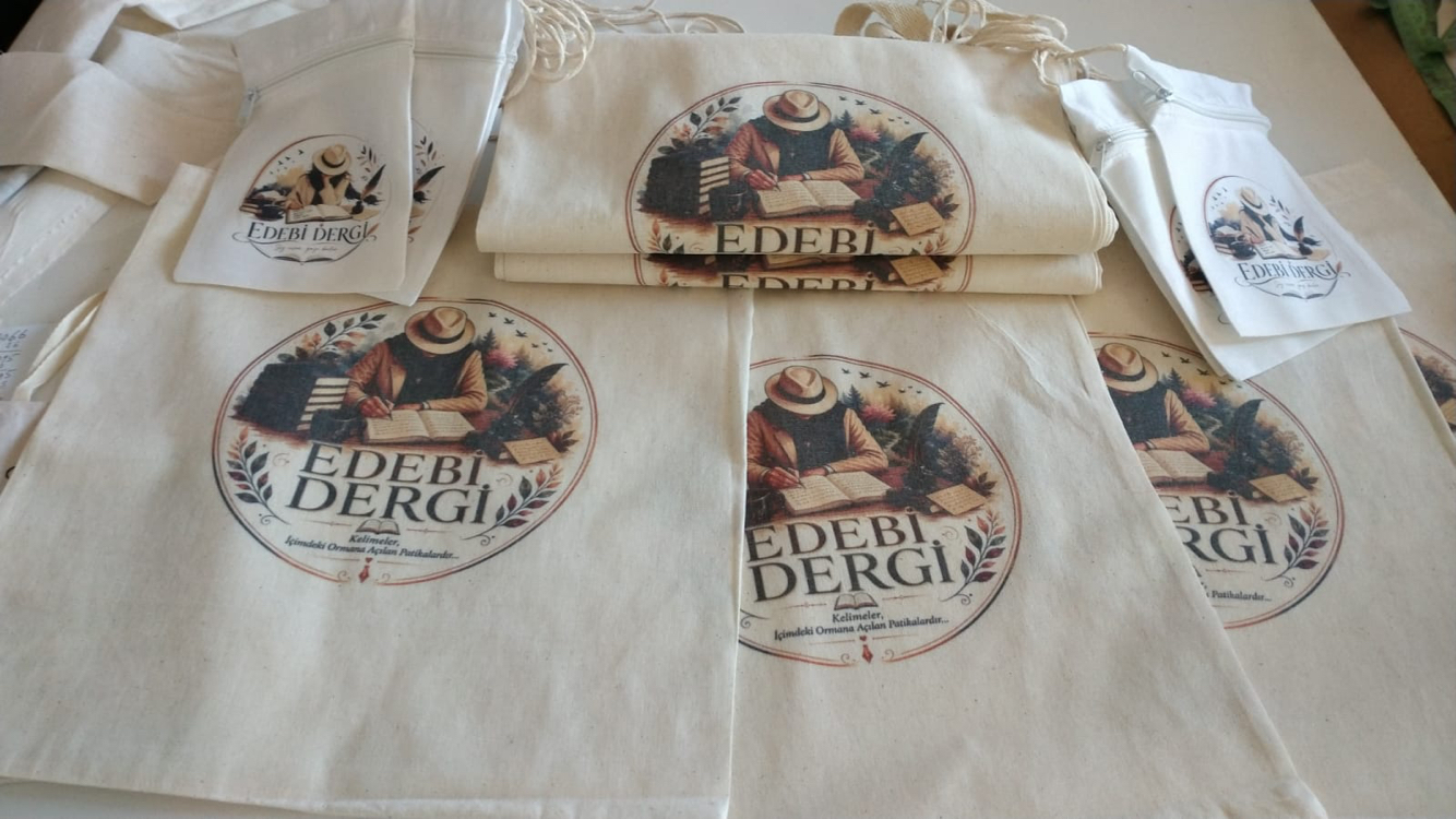 Edebi Dergi Kol Çantası
