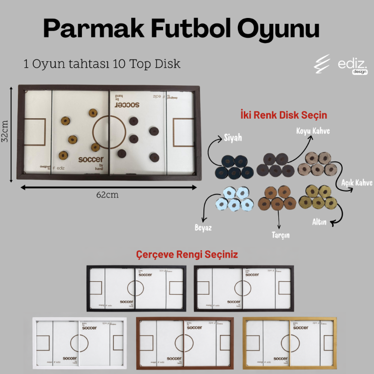 Ahşap Parmak Futbol Oyunu