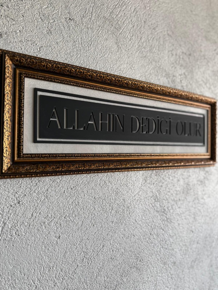 Allah'ın Dediği Olur Tablo