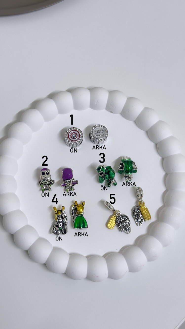 Pand•ra charm |Altın kaplama