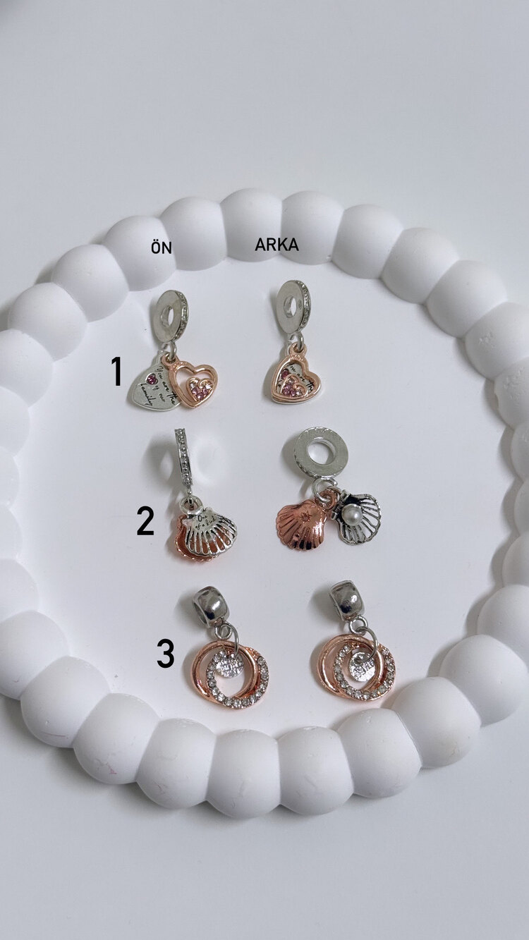Pand•ra charm |Altın kaplama
