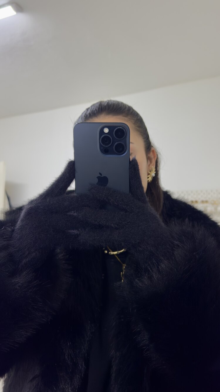 Peluş flora eldiven