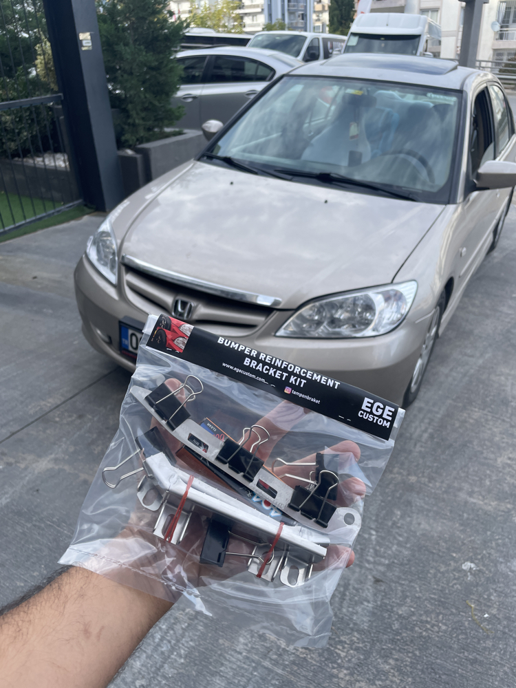 Honda Civic Vtec 2 2004-2006 Ön Tampon Güçlendirme Braketi