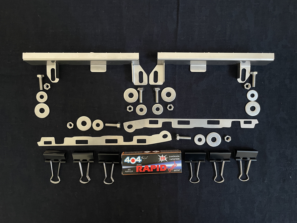 13-17 Vw Scirocco Ön Tampon Güçlendirme Braket Takımı