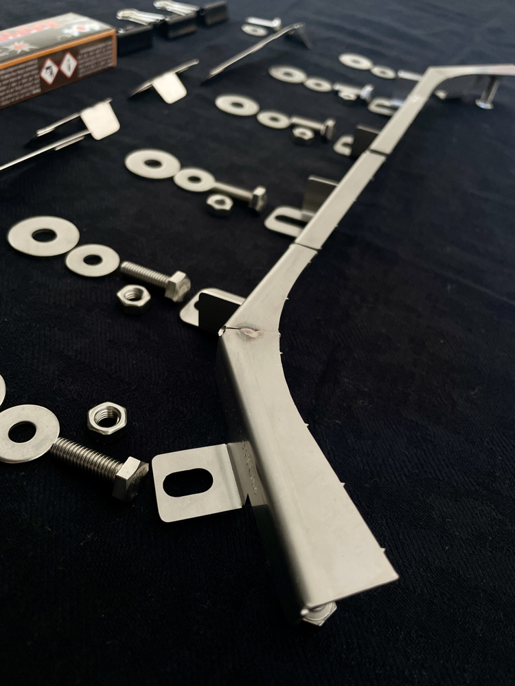 Vw Golf 6 Ön Tampon Güçlendirme Braket Takımı