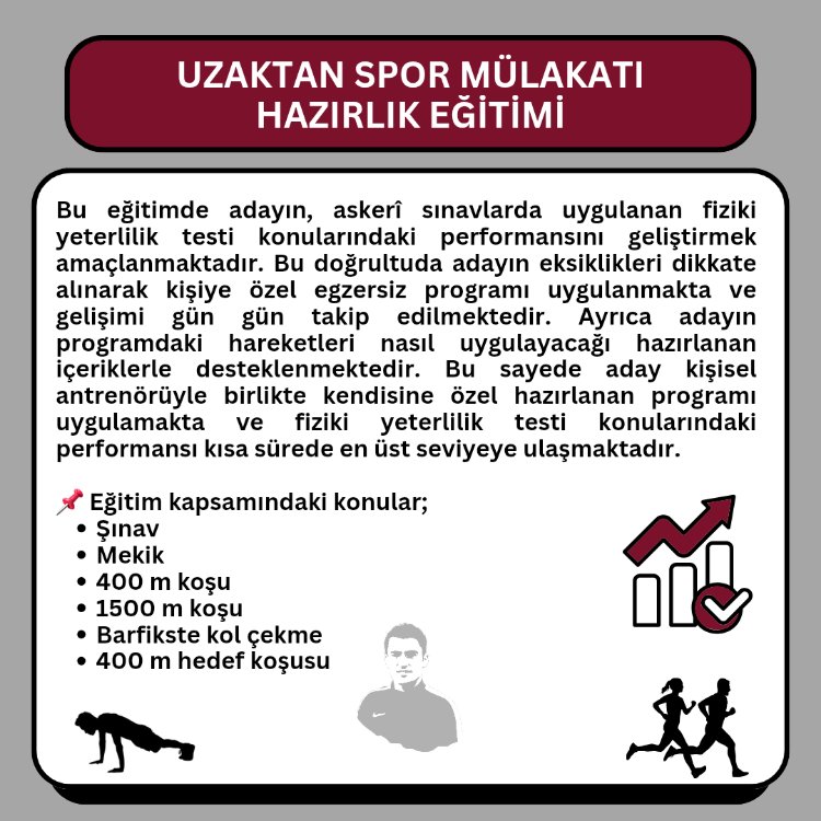 Spor Mülakatı Hazırlık Paketi