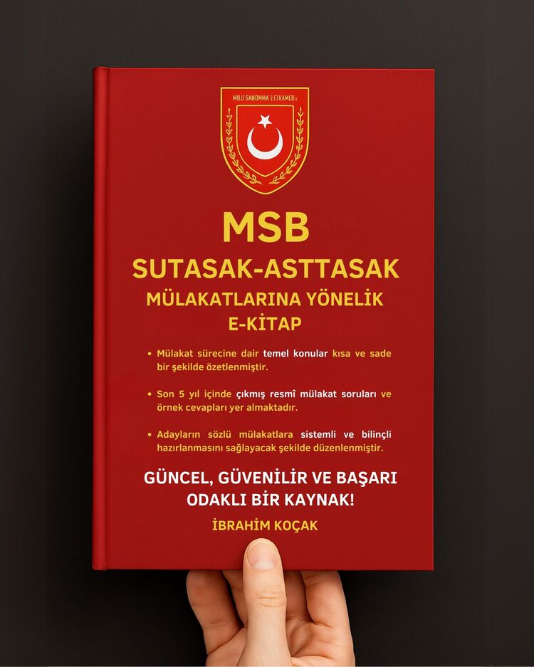 MSB SUTASAK, ASTTASAK, Uzman Erbaş Alımları