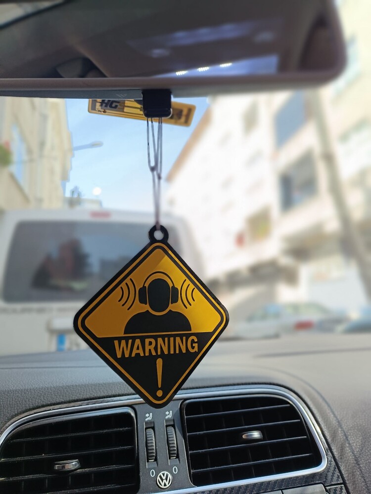 Gürültü Warning Ayna Süsü