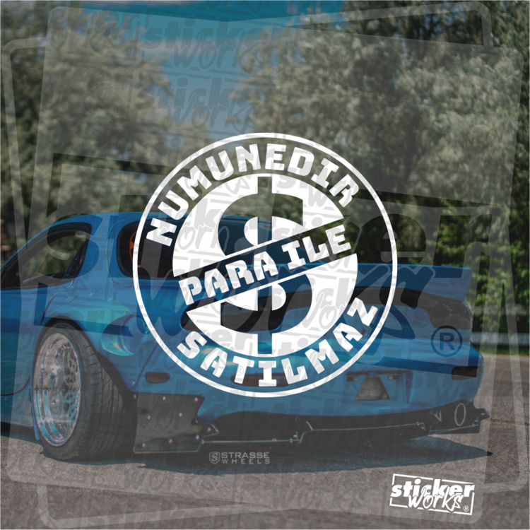 Numunedir Para İle Satılmaz Sticker