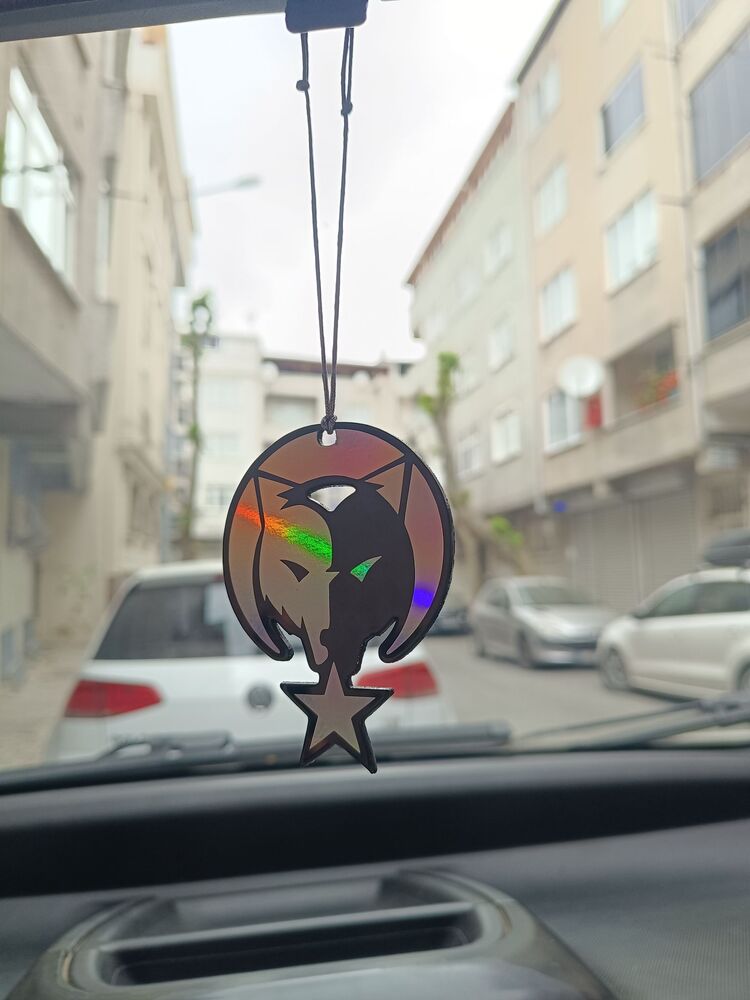 Kurt Hologram Ayna Süsü