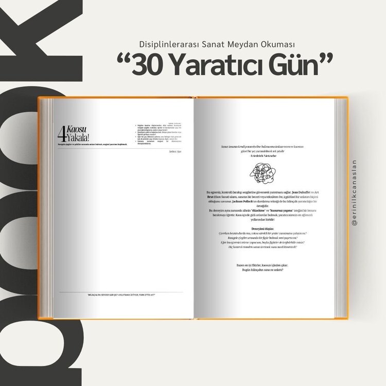 "30 Yaratıcı Gün" : Disiplinlerarası Yaratıcılık Rehberi (PDF)